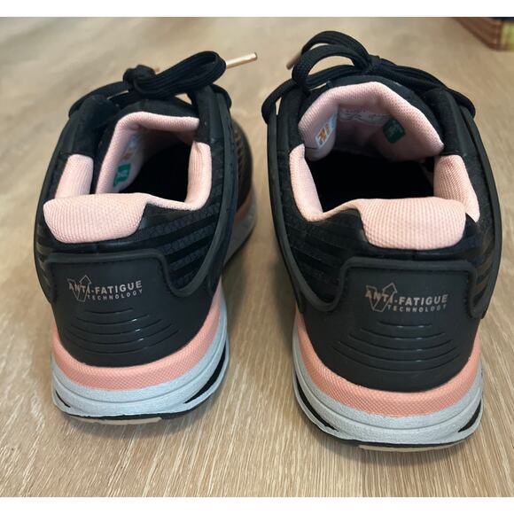 Women's Timberland PRO® Drivetrain Comp-Toe Work Sneaker Size 9.5 Black Pink - Picture 5 of 7